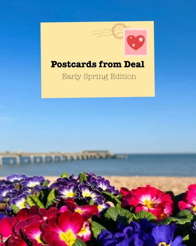 Spring doesn’t arrive all at once….

It seeps in gently, quietly regenerating the land it touches. Here in Kent, that shift has begun.

Early spring is stirring… which means we are official practising Spring brightness.
You can feel the coast getting ready for the big reveal,
and that feels quietly wonderful.

Now just imagine what’s coming!

Featuring:
@middlest.coffee 
@hut55deal 
@willandyates 
@arno_and_co 

#springpostcards #dealkent #springiscoming☀️ #kentcoast #springgetaway