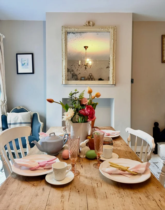 Who said adults can’t have cute tea tables too?

Pastel napkins. Fresh tulips. Easter delights delivered. Your favourite people gathered. A teapot… or a chilled bottle of bubbles waiting nearby.

You’re ready to connect and to sink into the kind of conversation that only happens when you slow down long enough to sit around a beautifully dressed table, sharing platters with no one checking the time.

This is what Easter’s long weekend is really made for.
Reconnecting with friends.
With family.
With yourself.

If you’re craving a beautiful space to gather your favourite people this Easter, consider this your gentle nudge.

Thoughtfully dressed tables. Coastal calm. Time to rest, recharge and truly reconnect.

Tap the link in bio to discover our Easter stays.

📷 The House in Deal
#easterweekend🐰 #longweekendplans #talkingtables #coastalescape #weekendgetaways