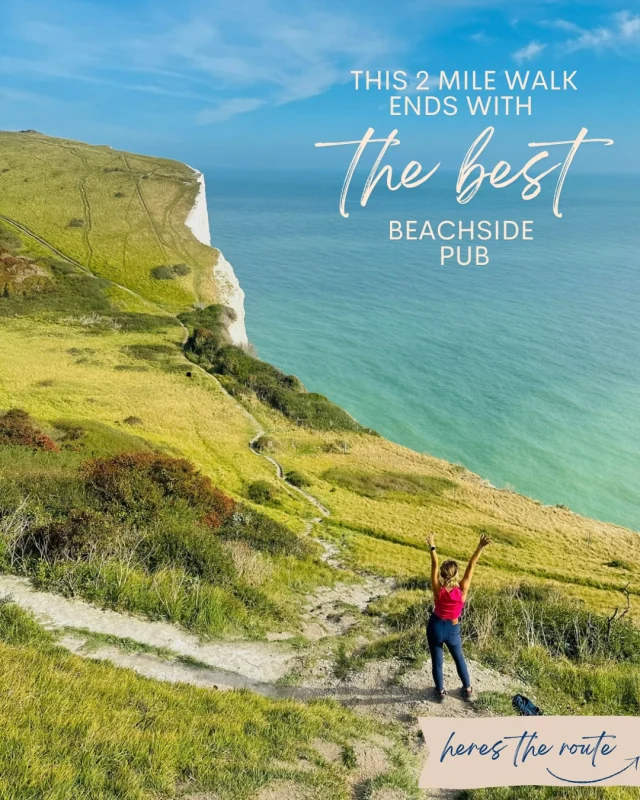There’s a walk on the Kent coast that doesn’t get nearly enough attention.

It starts quietly in Kingsdown, climbs up onto the cliffs, and doesn’t let you go for a couple of miles. 
Along the way: the Channel views gives you views of blues, wildflowers, photo moments and a finale at the Coastguard pub with the sea right outside the window.

Its’s the kind of walk that reminds you why people come here, and why some never leave.

📍 Kingsdown → St Margaret’s Bay
🥾 ~2 miles | Easy-Moderate | Mostly coastal path
🍺 @thecoastguardonthebay at the end
Save this one. You’ll want it. 🔖

#kentcoast #ukwalks #whitecliffsofdover #walkingweekends #visitkent @ernieandwillstudio 
🏠 @foreland_cottages - Because it’s about where you stay and what’s around you.