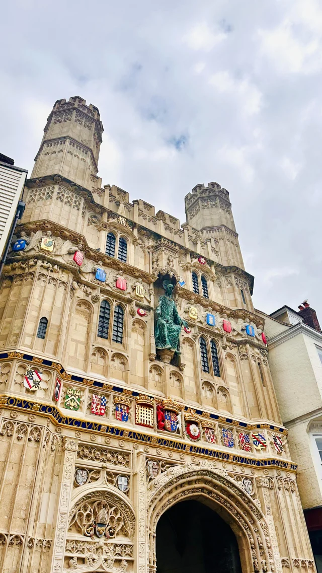 When the city looks a little different to what cities usually look like.  Just one tip…LOOK UP!

#canterbury is just 30 minutes from our wonderful coastal properties and accessible via car or train. For those who love a blend of old and new, foodie finds and that cathedral, it’s a great day out whether sun or cloud. 

#cityscape #cityandcoast #weekendgetaway #ukstays