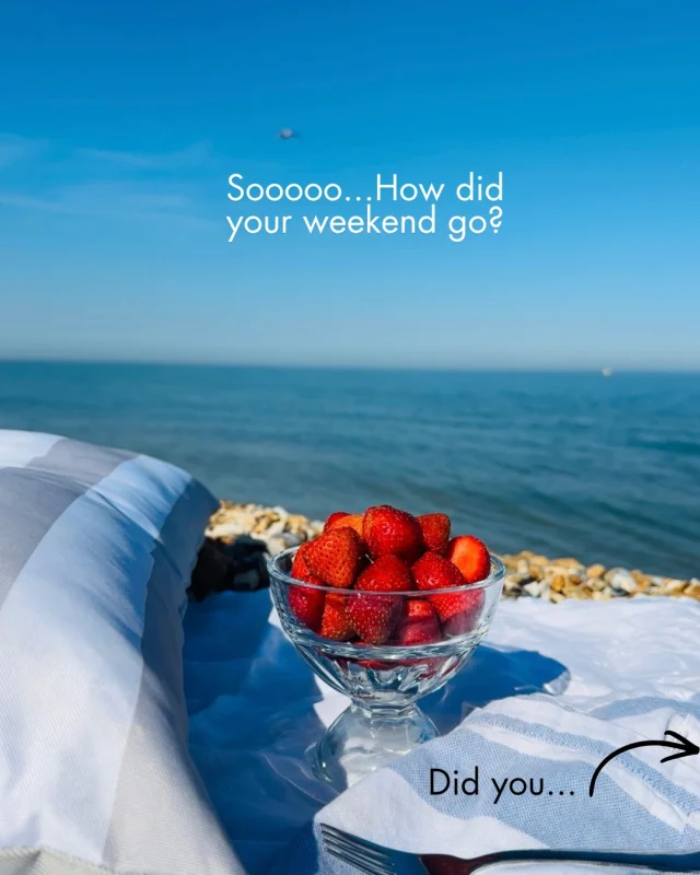 So - Did you make the most of the long sunny weekend? 

If the answer is yes, then high five to you…you are a weekend master. Hold your head high queen!

If the answer is no, don’t worry - not all is lost!
There are a few more bank holiday weekends to come. The sunshine months are here and hey…you have free will…book that mid week break and run away to the coast. Then you can self crown yourself ‘slayer of the weekend done right’

Because we certainly know how to do a weekend well here!

Need inspiration of where go, where to stay and what to do when you are here?
That’s what we are here for!
Visit our website or contact us directly.
Happy to help.

How can you find us?
🔗 you know the drill…it’s in our bio ☺️
www.forelandcottages.com

Rest. Recharge. Rejuvenation
The Forelands Way

#weekendescapes #ukgetaway #howdidyoudo #kentescapes #letsgetaway 
@jenkinsandsonfishandgame 
@whitemillswake 
@hut55deal
@barbicanbeergarden