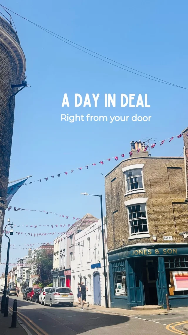 Looking for a weekend getaway in Deal, Kent? Here’s how a day by the sea could unfold. 

Wake up at Napier, take the morning slow in the comfort of your own space before wandering into town and onto Deal beach. Pause for coffee, peruse the boutique shops and and take your time over early dinners. 
That’s the best part of a coastal break…
Having a whole day to follow whatever looks good next.

Napier gives you a lovely base for it all, with Deal’s independent restaurants a short stroll away. Come for a weekend, bring the dog, and make the day your own.

Save this for your next Kent coast escape and explore stays at Napier via the link in our bio.

#visitdeal #dealkent #kentcoast #weekendgetawayuk #dogfriendlystays 
Featuring @dealpierkitchen @mileagevintagedeal @taylorjonesandson