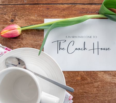 Kitchen inside The Coach House holiday cottage in Deal Kent